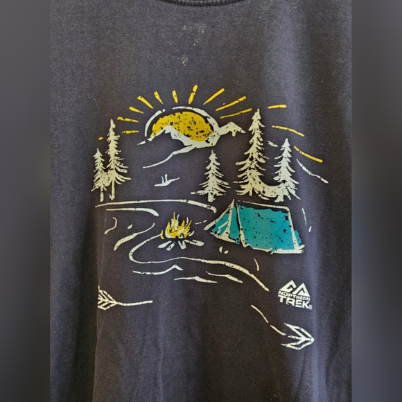 Camping sweatshirt for nature lover, Mountain lover sweater for hiking and campi - Picture 3 of 7